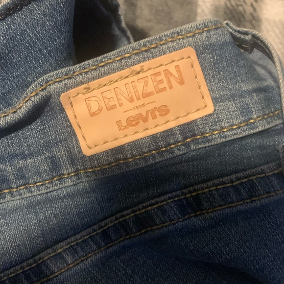 Womens Levi’s Denizen black curvy skinny jean size 14m W32 L32 - Picture 1 of 5